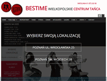 Tablet Screenshot of bestime.pl